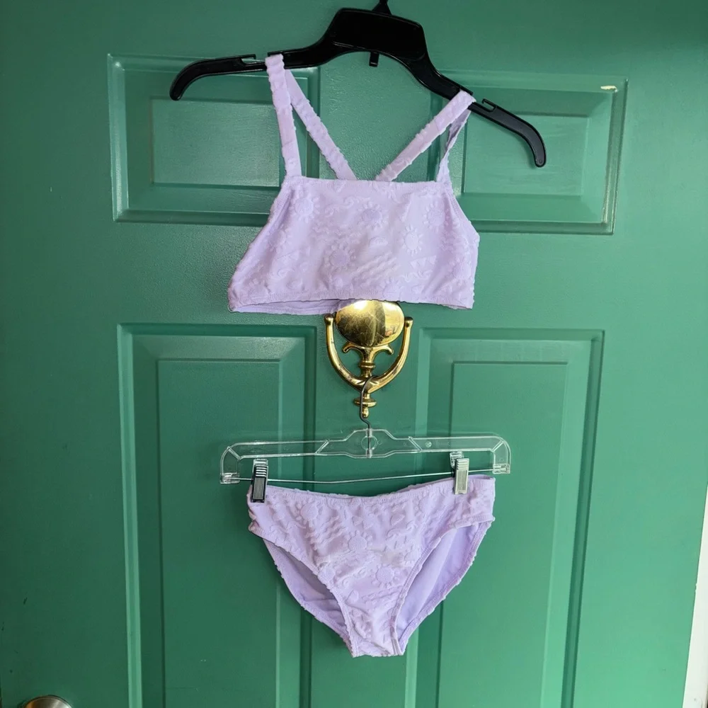 Wonder Nation girls large 10/12 swimsuit